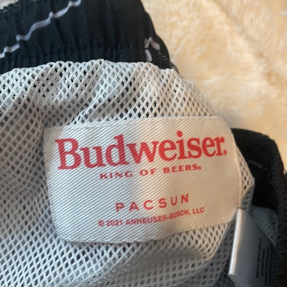 Men's Budweiser by Pacsun swim trunks - Picture 3 of 6